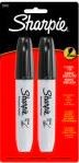 Sharpie black chisel permanent marker 2/pk