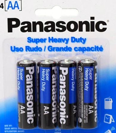 Panasonic Battery AA 4ct