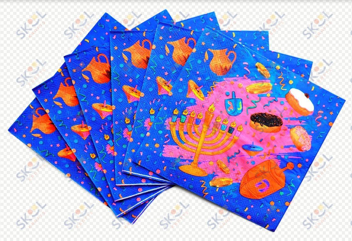 Chanukah Napkins 20/pk