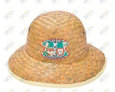 Straw Safari Hat Child size 12/pk