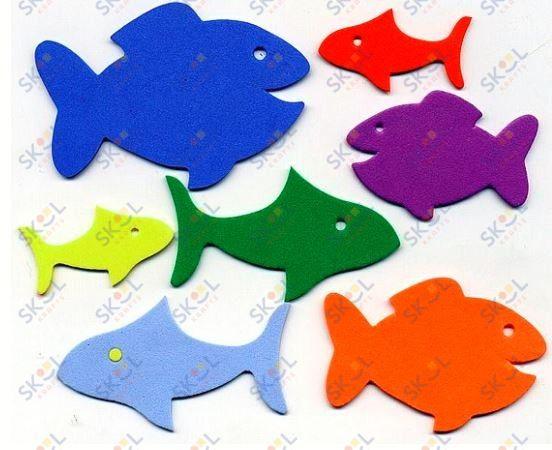 Fish Foam Shapes – Skool Krafts