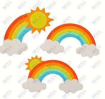 Rainbow sand art set 12/pk