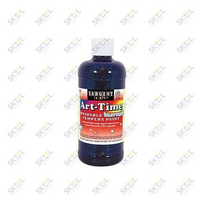 Washable Temepra Paint Glitter 16oz (Glitter Yellow)