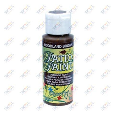 Deco Art Patio Paint Woodland Brown
