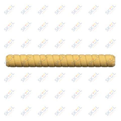 Wooden Dowel Pins Spiral Groove 7/16" x 4" 100/pk