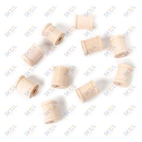 Wood Spools (3/4" x 5/8", 10 Pack)