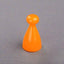 Peg Pawns Orange Game Pieces 13mmx25mm