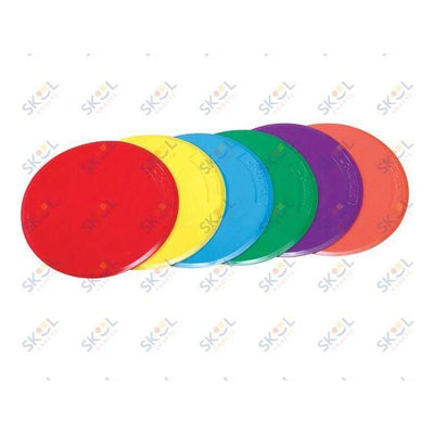 Sportime Spot Markers, 10 Inches, Set of 6