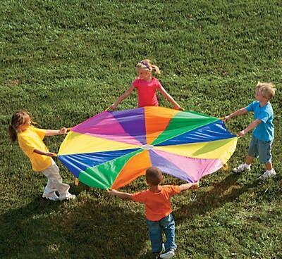 Polyester Super Sturdy Parachute With Handles 6ft