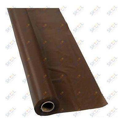 Plastic Brown Tablecloth Roll 40" x 100ft