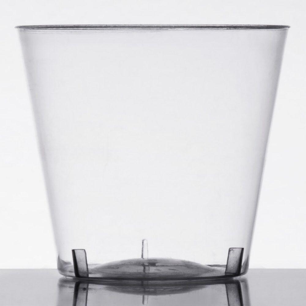 Clear Plastic Shot Glass 1 OZ 50/Pack