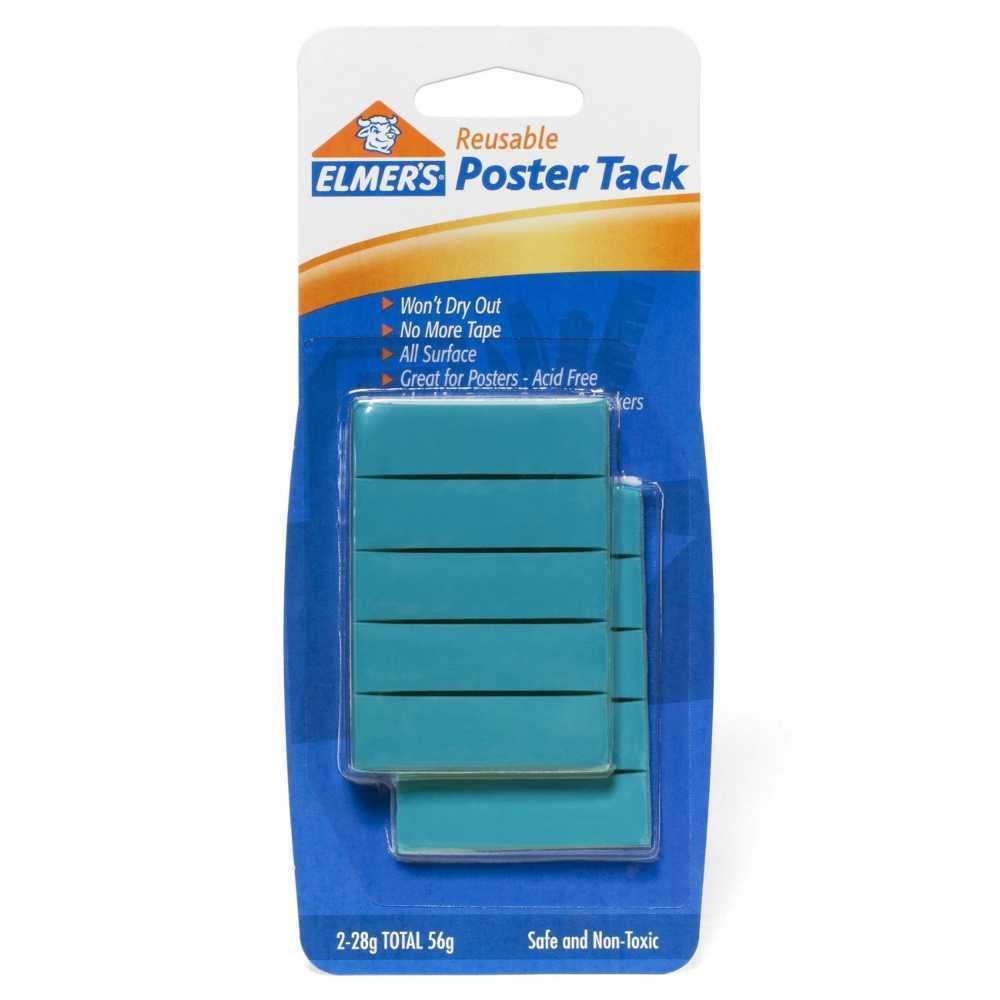 Poster Tack Reusable Putty 2 oz. Adhesive, Blue