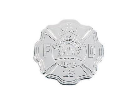 Plastic Firefighter Badges 12/pk