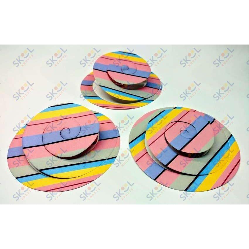 A spiral to a sukkah 7 3/4" 80/pk