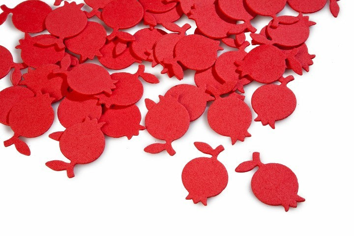 Pomegranate Foam Cutouts 1 1/2" x 1" 100/pk