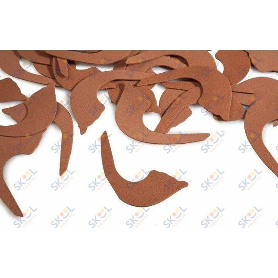 Shofer Foam Cutouts 36/pk 3" x 1 1/2"