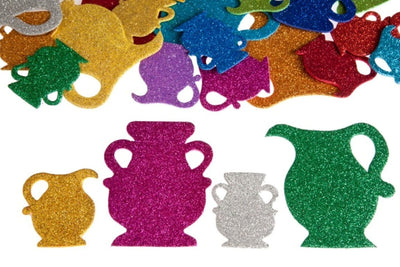 Small Colorful Sparkling Foam Jugs 20/pcs.