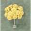 Ribbon Rose 3/4" Apple green 1dz