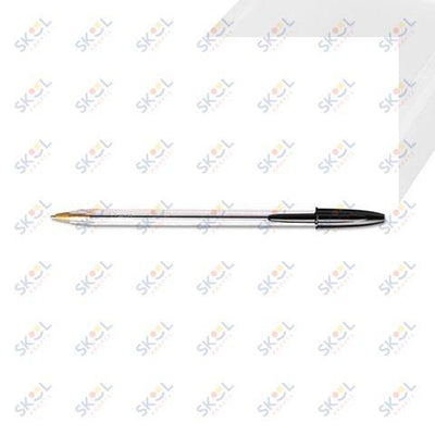 Cristal Ballpoint Stick Pen Blue 12/pk