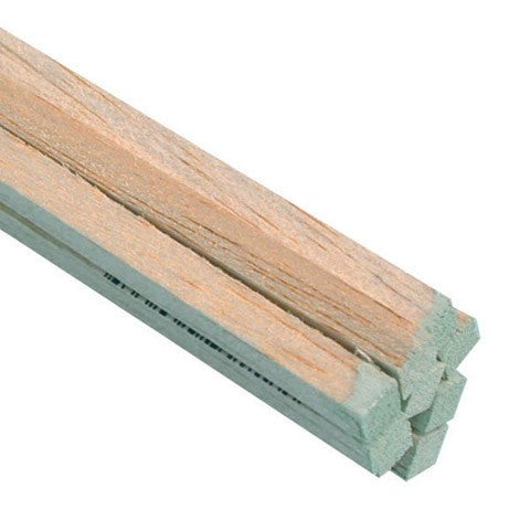 Balsa Wood - 1/4 X 1/4 X 36 Inches