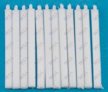 Miniature White Candles 12ps.