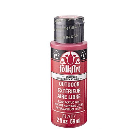 outdoor Paint Engine Red