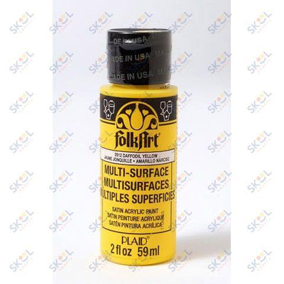 Satin Acrylic Paint 2 oz (Yellow)