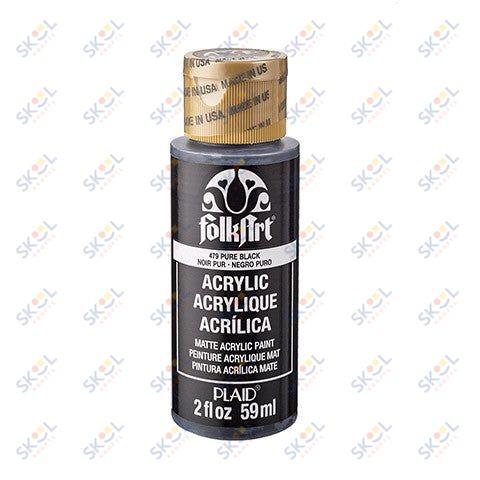 Acrylic Paint 2 oz (Black)