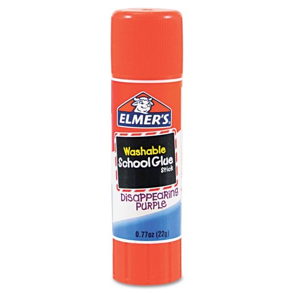 Elmers Glue Stick (.77 oz, White, 1/pk)
