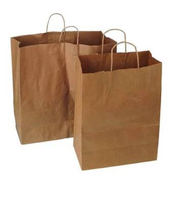 Jumbo Paper Shopping Bag 18x7x19 200/pk