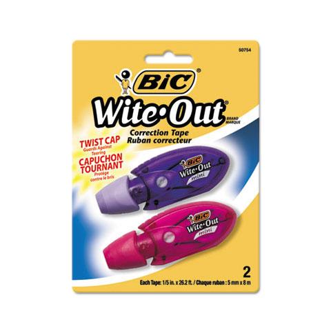 Wite-Out Mini Twist Correction Tape, White, 1-Count