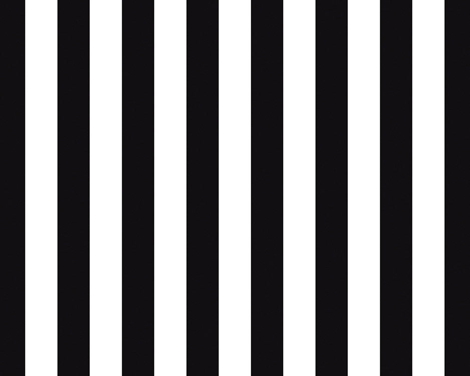 Fadeless Bulletin Board Art Paper, Classic Stripes - Black & White, 48 x 50', 1 Roll