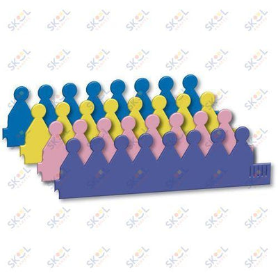 WONDERFOAM CROWN ASST 6IN 4CT-1