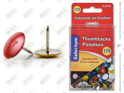 Colored Thumbtacks 175pcs