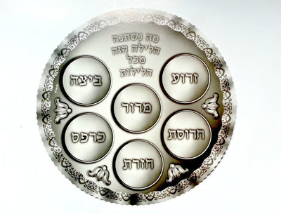 Seder Plate 7 3/4" 36/pk (Limited Stock)