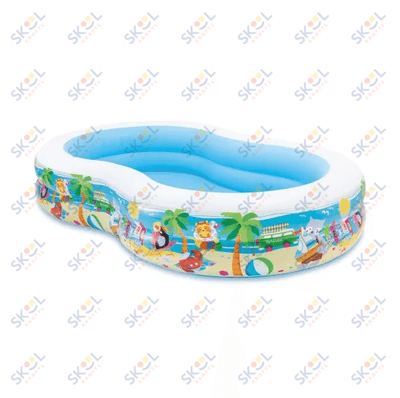 Swim Center Seashore Pool 103"X63"X18" Age 3+