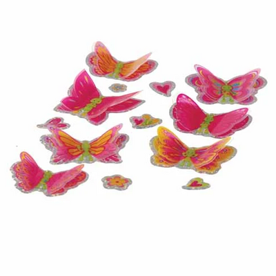 3-D Butterfly Stickers