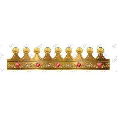 Alef Bais king Crown 10/pk