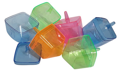 Plastic Dreidel Holders 2.5"x2" 10/pk
