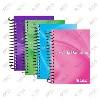 Spiral Fat Book 180 Ct. 4" x 5.5"
