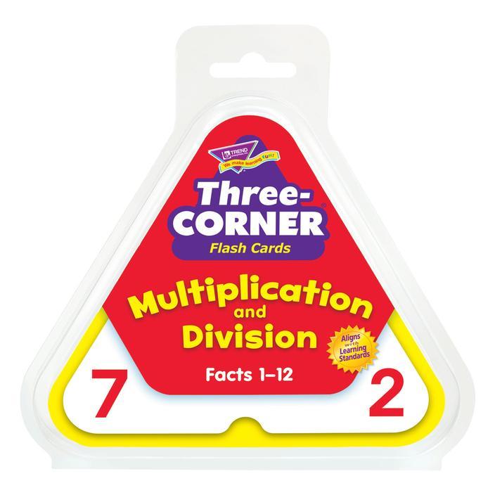 Multiplication and Division Flash Cards 5 1/2" 1pc