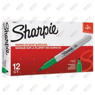 Sharpie Permanent Ink Fine Markers 12/pk