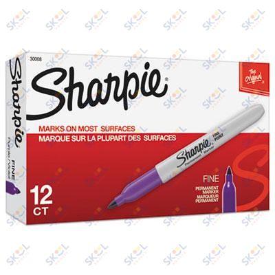 Sharpie Permanent Ink Fine Markers 12/pk