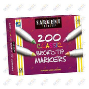 Sargent Art Classpack Markers Broad Line 200/Pk