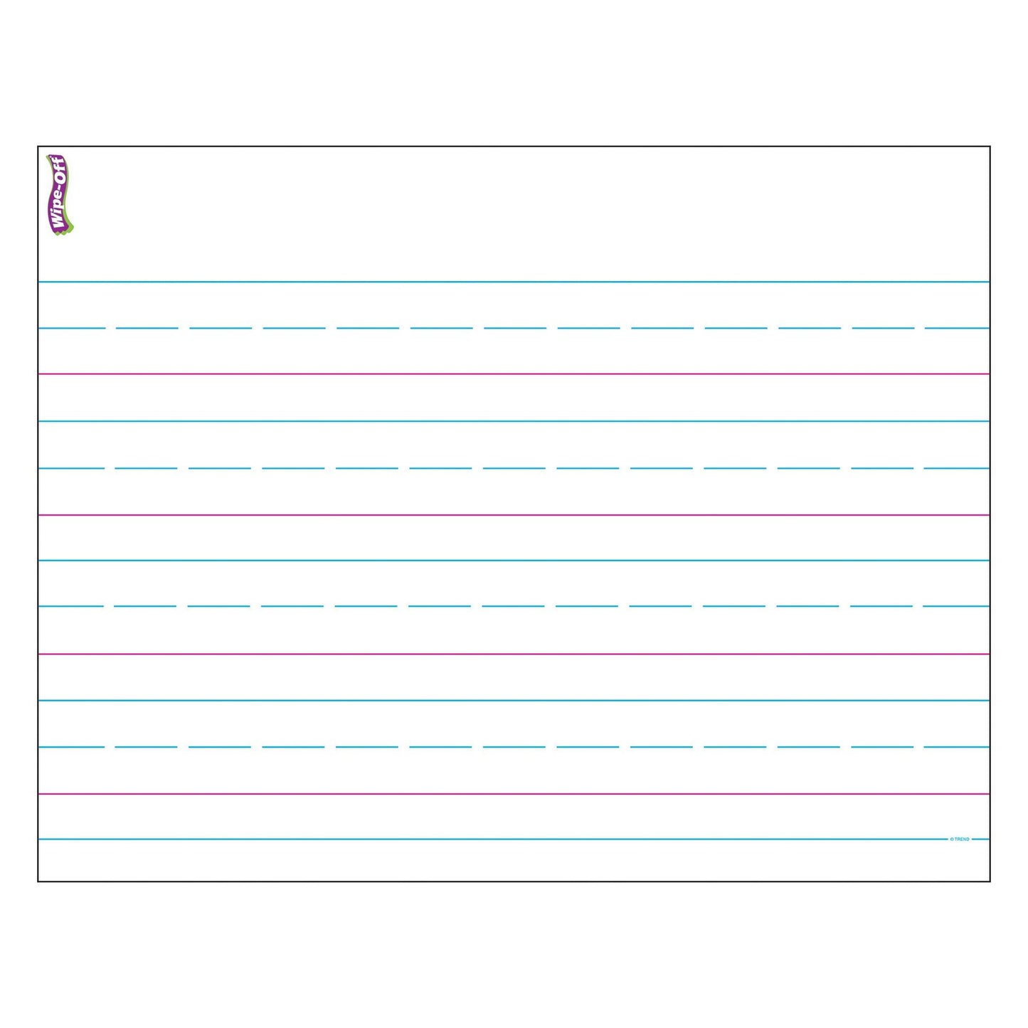Handwriting Paper Chart Wipe off 17" x 22" 1/pk