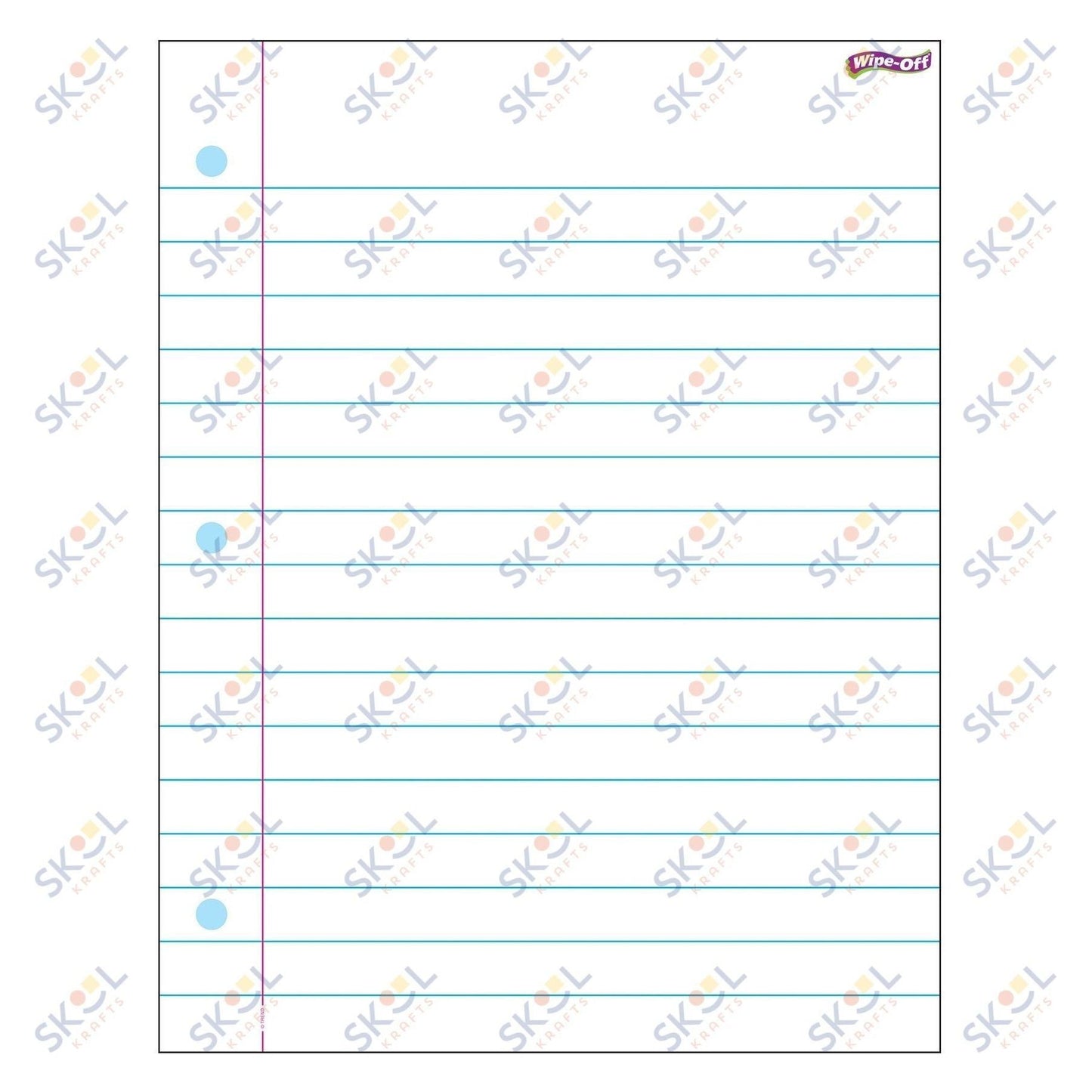 Notebook Paper Chart 17" x 22" 1/pk