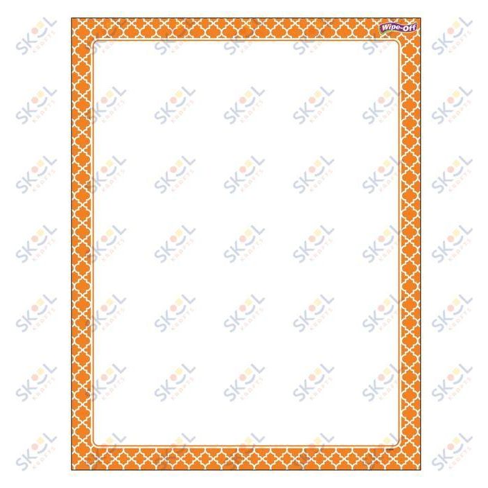 Moroccan Orange Chart 17" x 22" 1/pk (Discontinued)