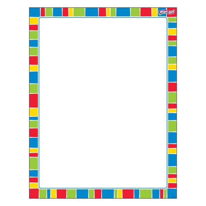 Stripe-tacular Cheerful Chart 17" x 22" 1/pk