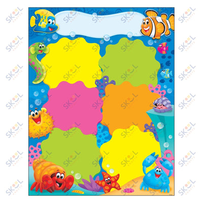 Job Chart Learning Chart 17" x 22" 1/pk