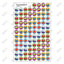 Tiny Transports Stickers 7/16" 800/pk